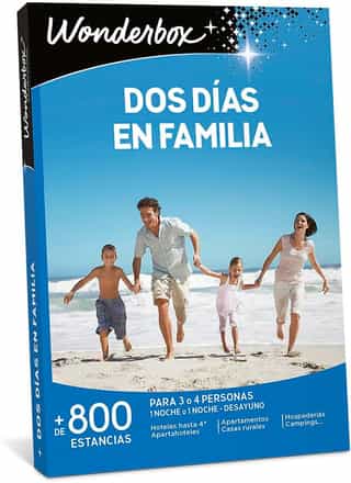 Caja regalo Wonderbox, dos días en familia
