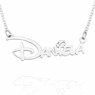Collar con Nombre Personalizado, Estilo Disney