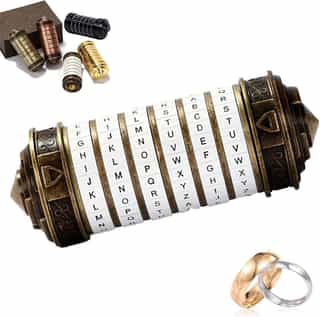 Cryptex Código Da Vinci con candado de combinación