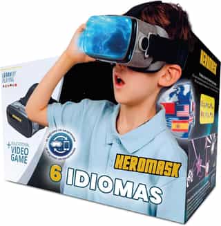 Gafas VR Heromask con Juegos de Idiomas