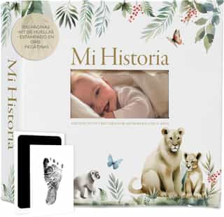 Libro de Recuerdos y Álbum de Fotos del Bebé RIVERMUM