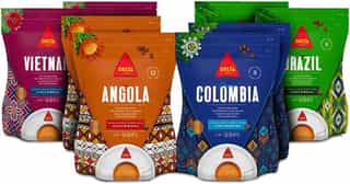 Pack Delta Cafés Orígenes, 8 Bolsas de 4 Países