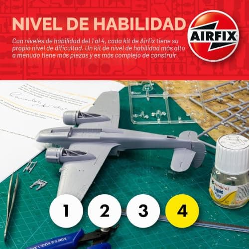 Detalle de la cabina del Spitfire Airfix