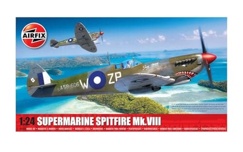 Maqueta Airfix del Supermarine Spitfire Mk.VIII en escala 1:24