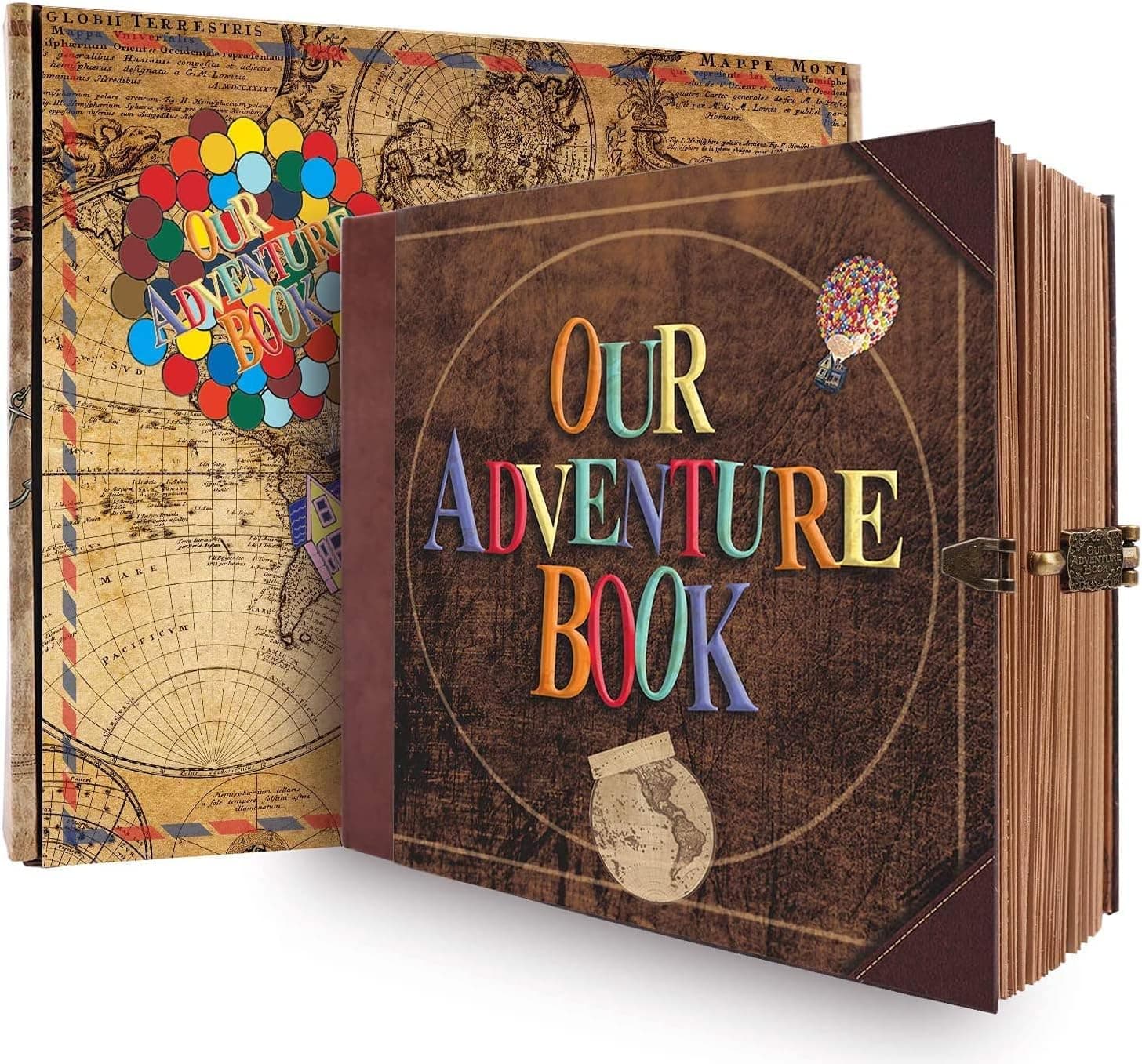 Álbum de scrapbooking de estilo retro para pareja
