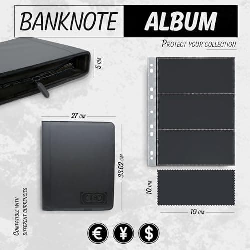 Álbum cerrado mostrando el tamaño exterior