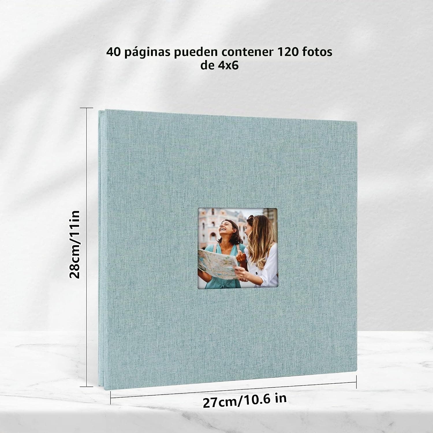 Álbum de Fotos Autoadhesivo Turquesa, de Yopih, foto 3