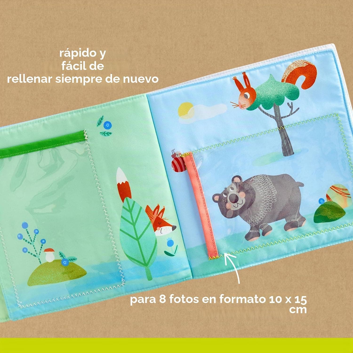 Álbum de Fotos para Bebé Rediseñable, de HABA, foto 2