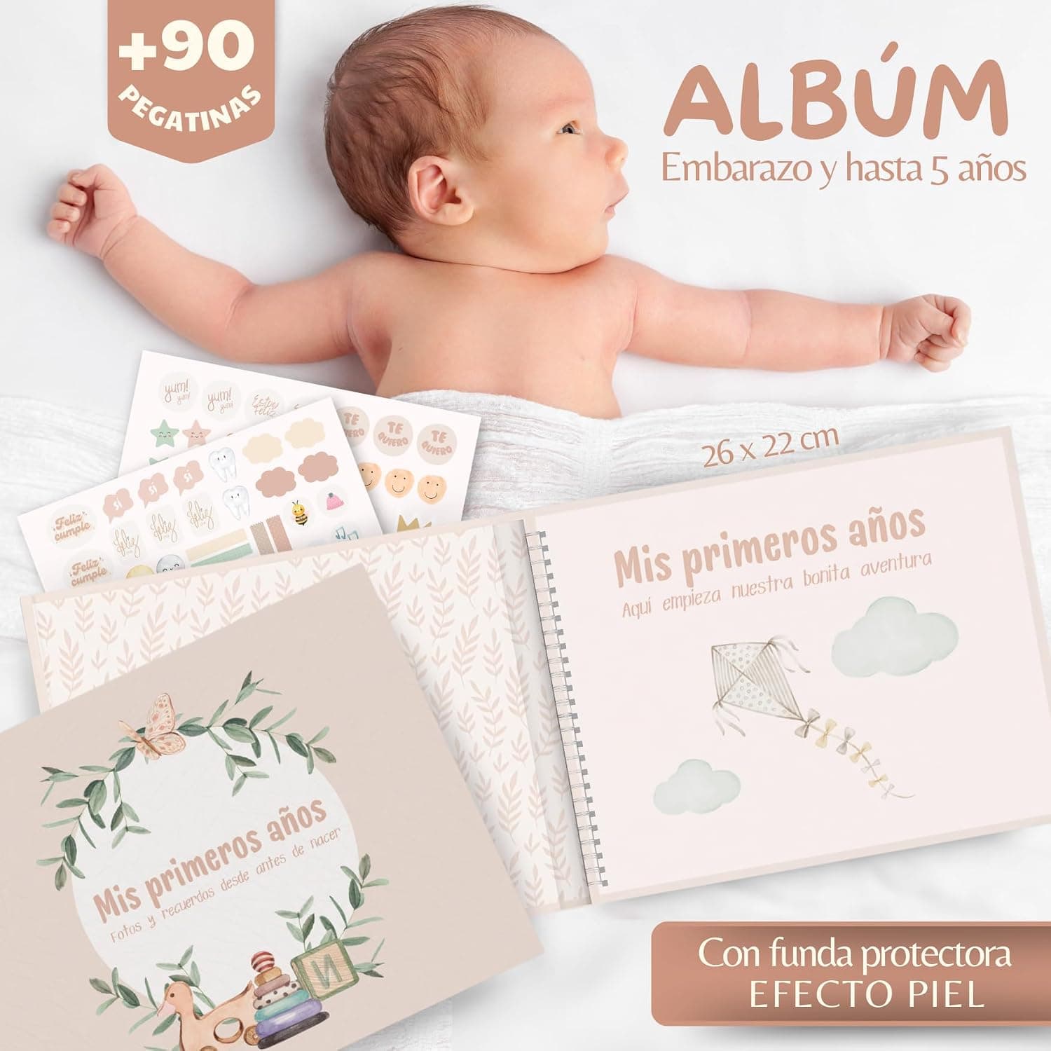 Álbum de Fotos del Embarazo hasta los 5 Años, de Maname, foto 2