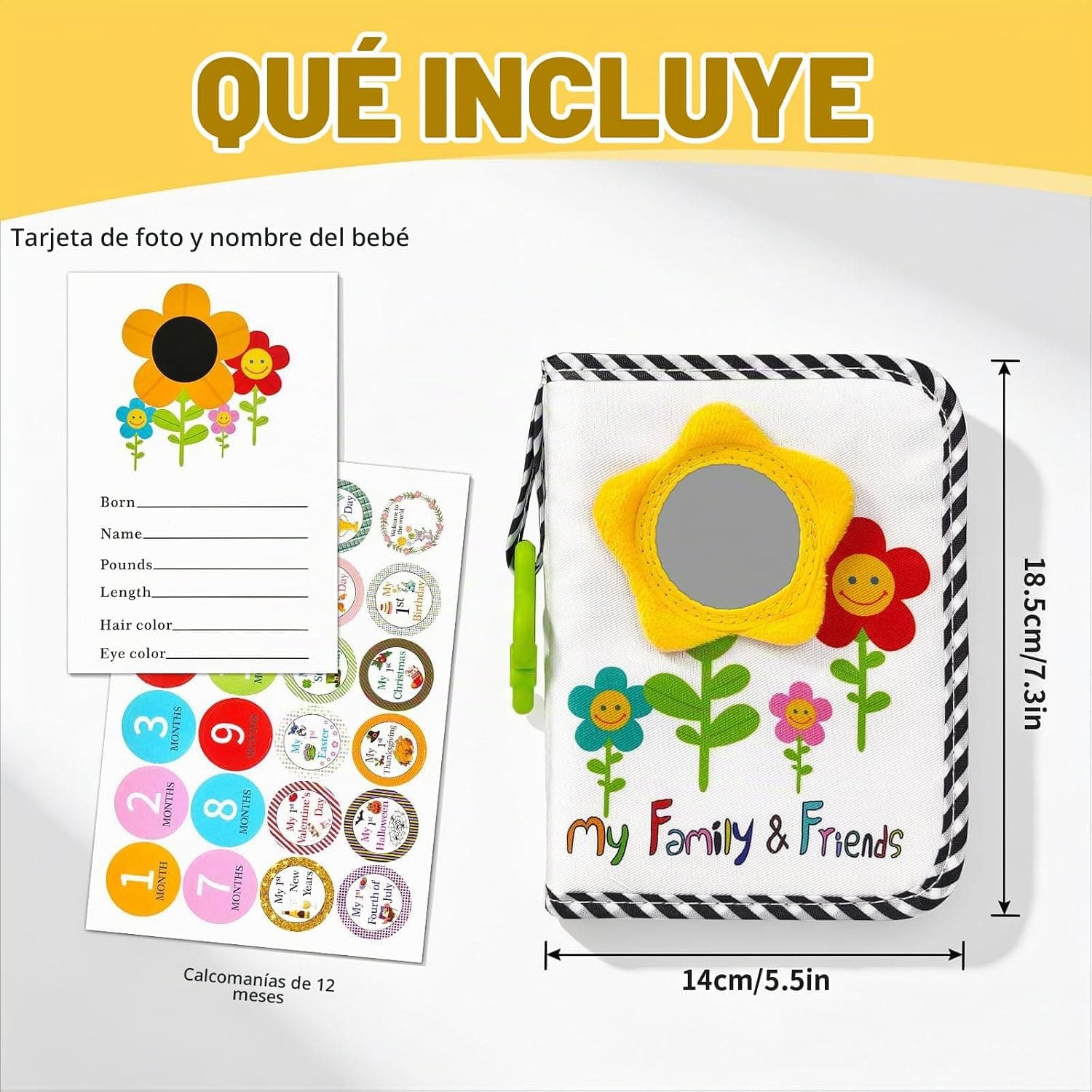 Álbum de Fotos de Bebé con Diseño de Girasol, de Boczif, foto 2