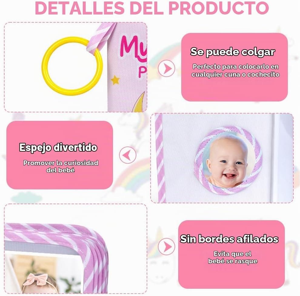 Álbum de Fotos de Tela con Diseño de Unicornio, de Aolso, foto 3