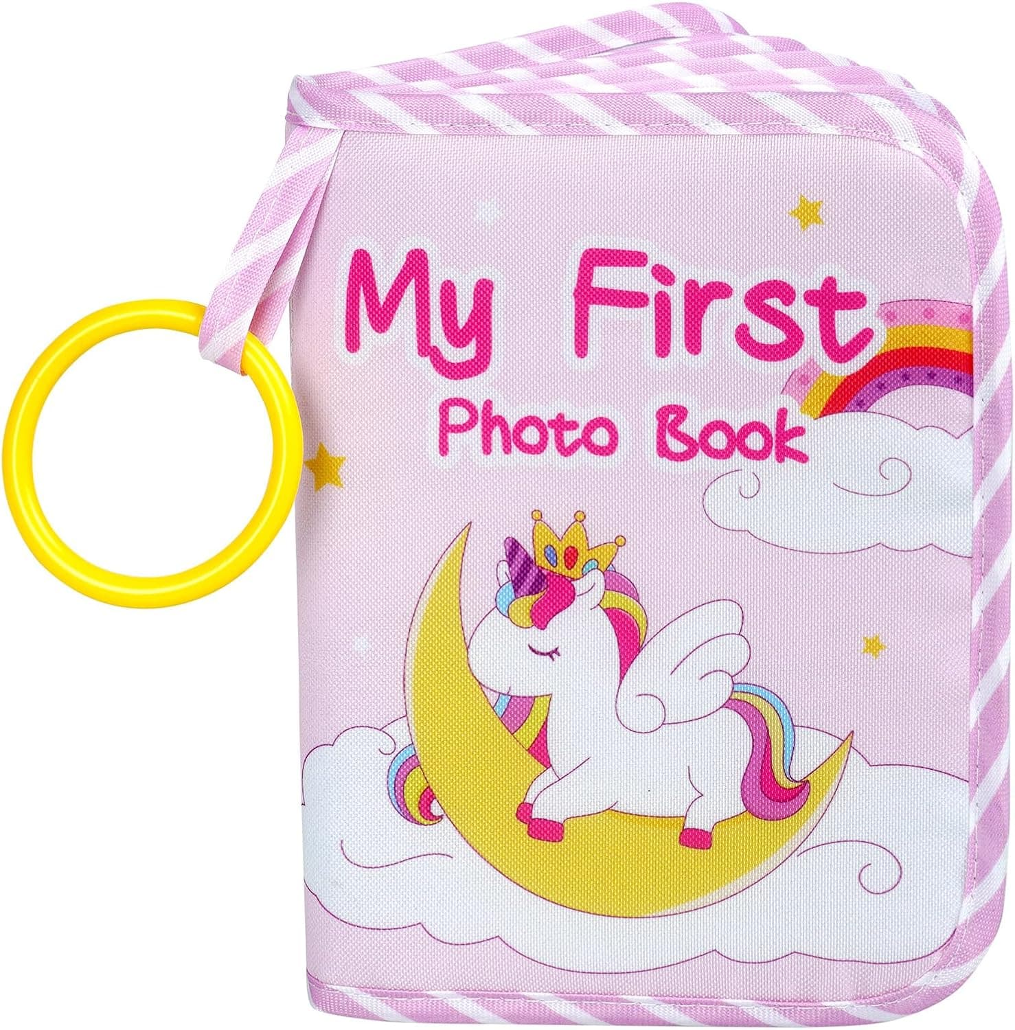 Álbum de fotos de tela con diseño de unicornio, de Aolso