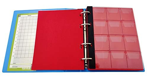 Índice y separadores rojos del álbum COLLECTOR