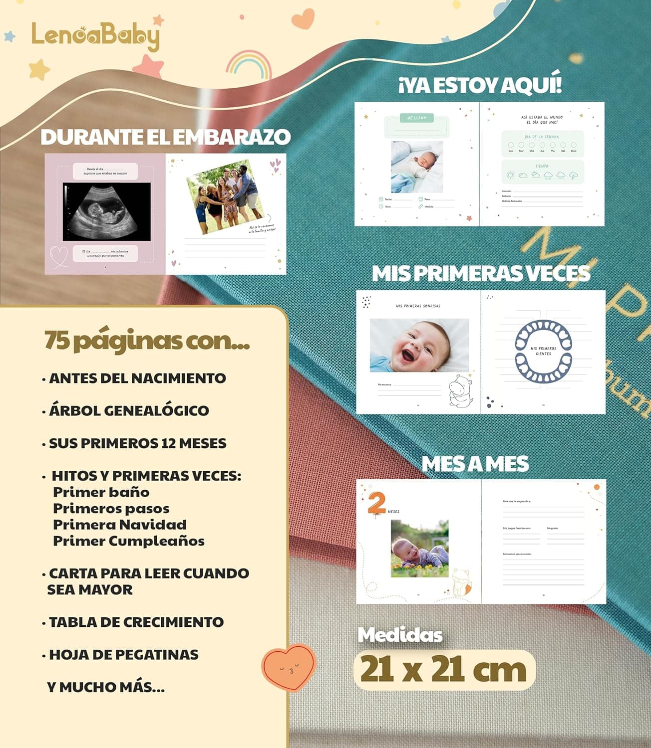 LenoaBaby Álbum "Mi Primer Año" con Portada de Lino, foto 2