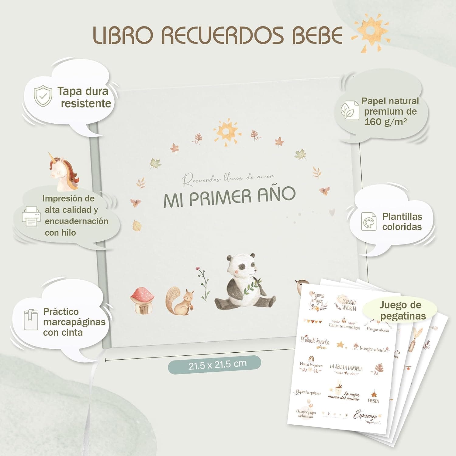 Álbum de recuerdos del bebé, primer año, foto 2