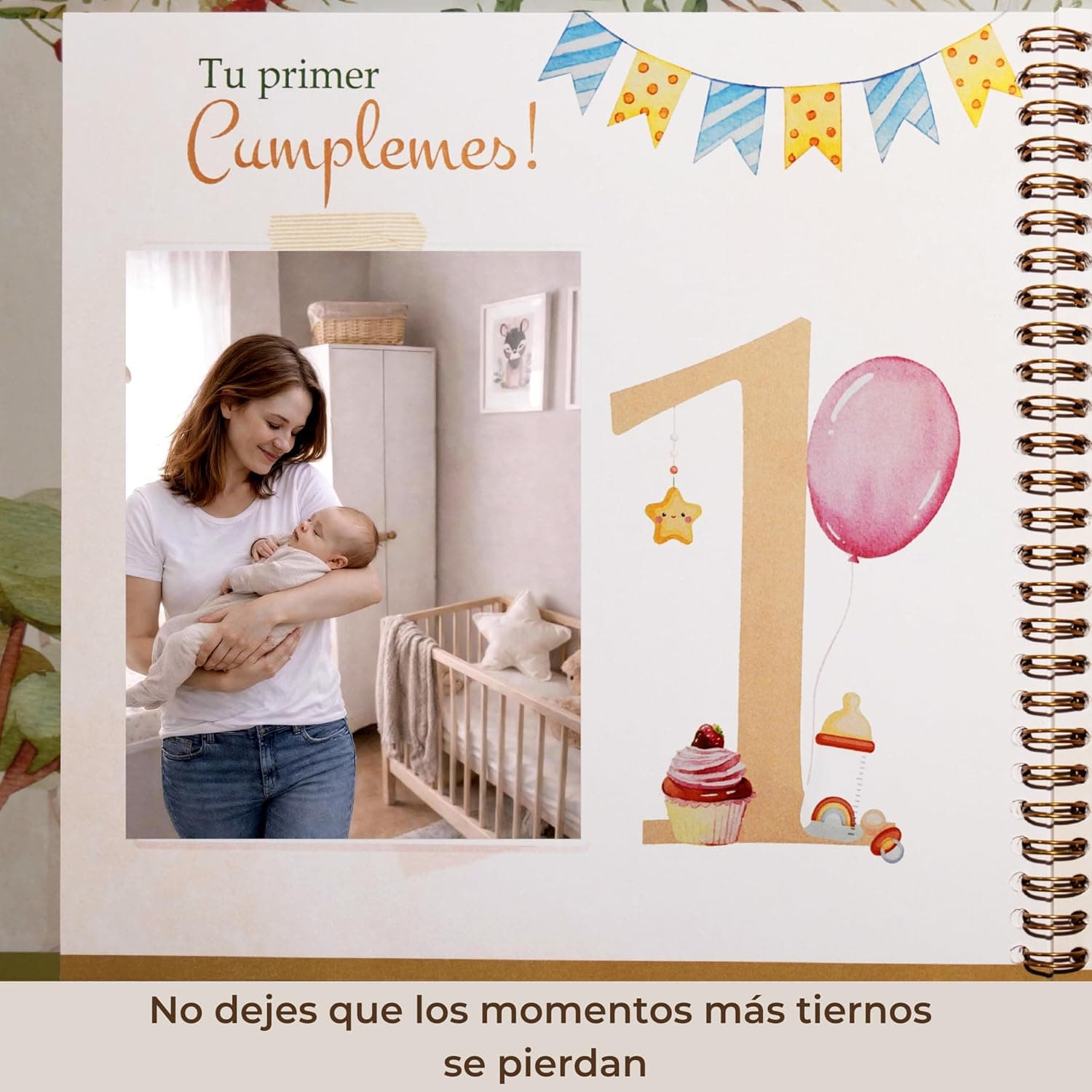 Álbum de Recuerdos del Bebé «Nuestra Historia», de Albi Moon, foto 3