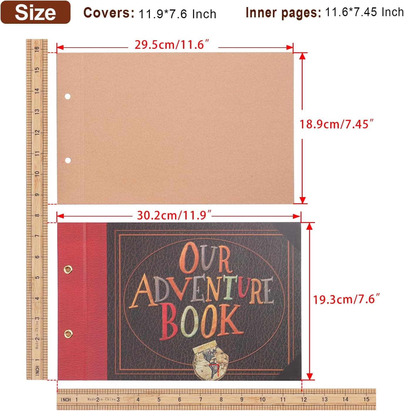 Álbum de scrapbook «Our Adventure Book», foto 2