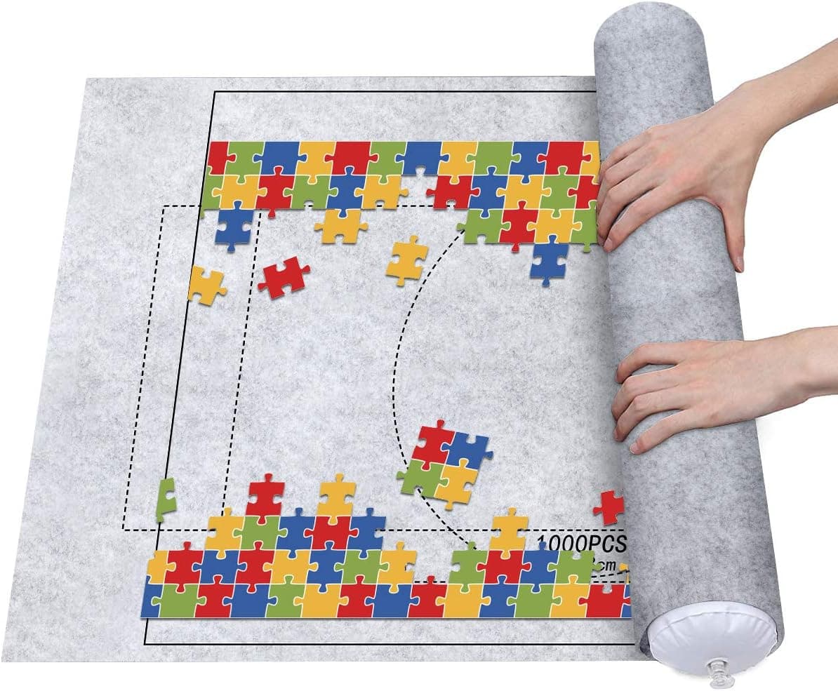 Alfombrilla enrollable para guardar puzzles, foto 3