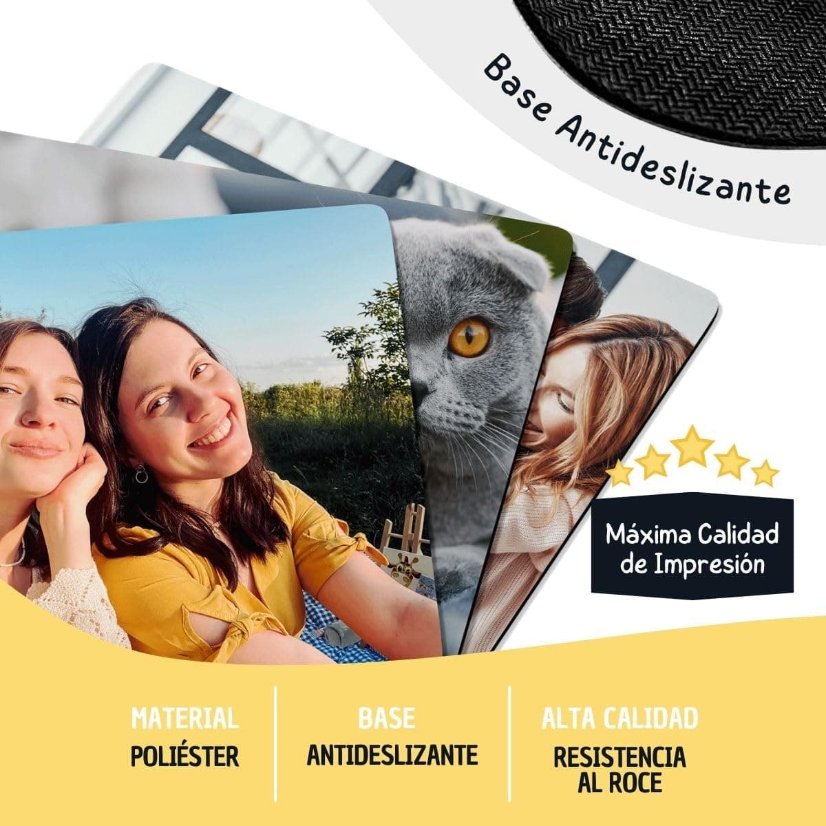 Alfombrilla de ratón personalizada con foto, foto 3
