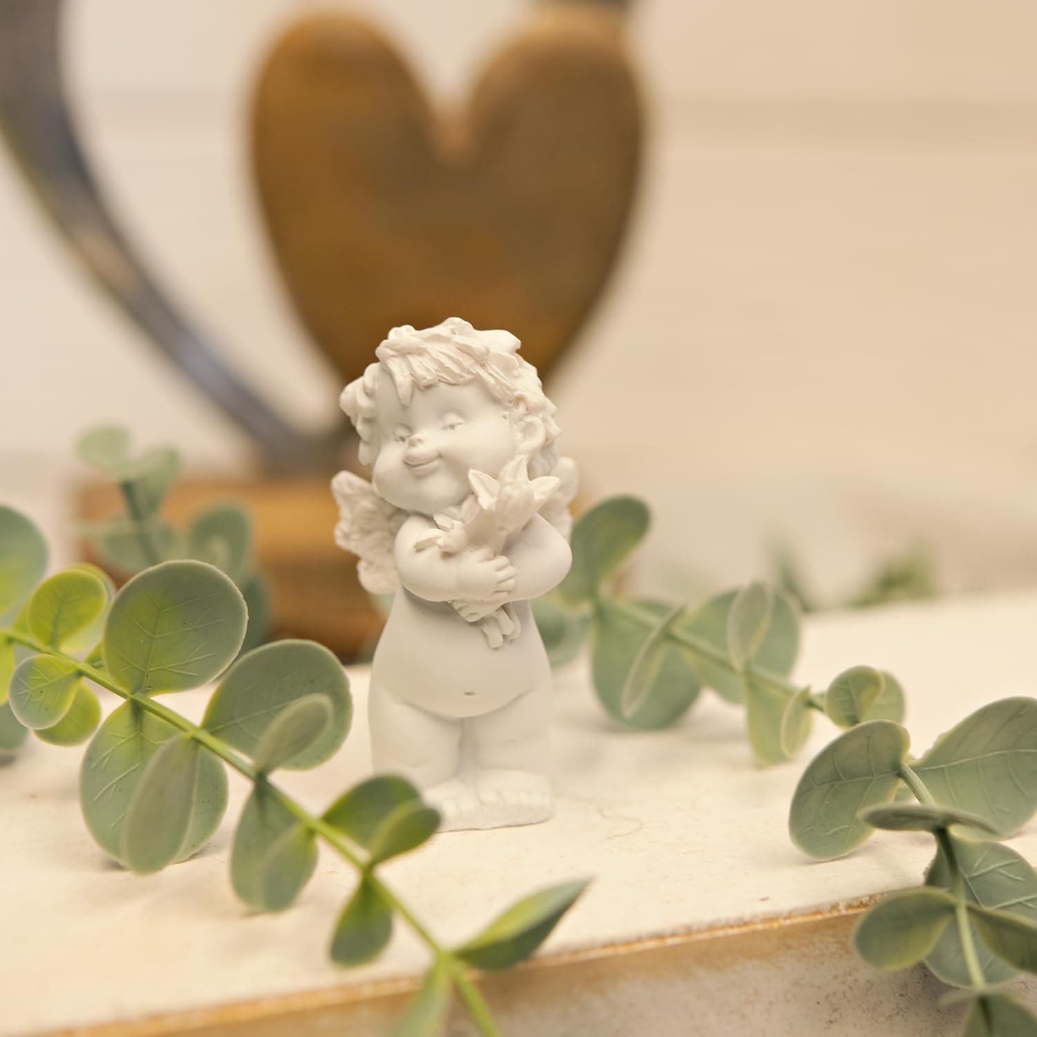 Figura de ángel del zodiaco, signo Virgo, foto 3