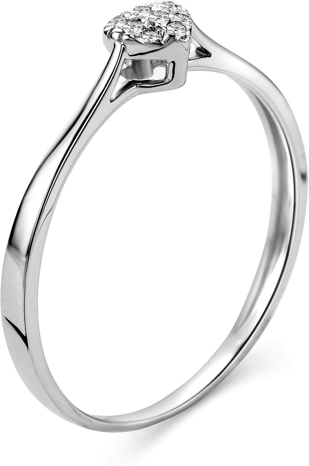 Anillo de compromiso con forma de corazón MIORE, foto 2