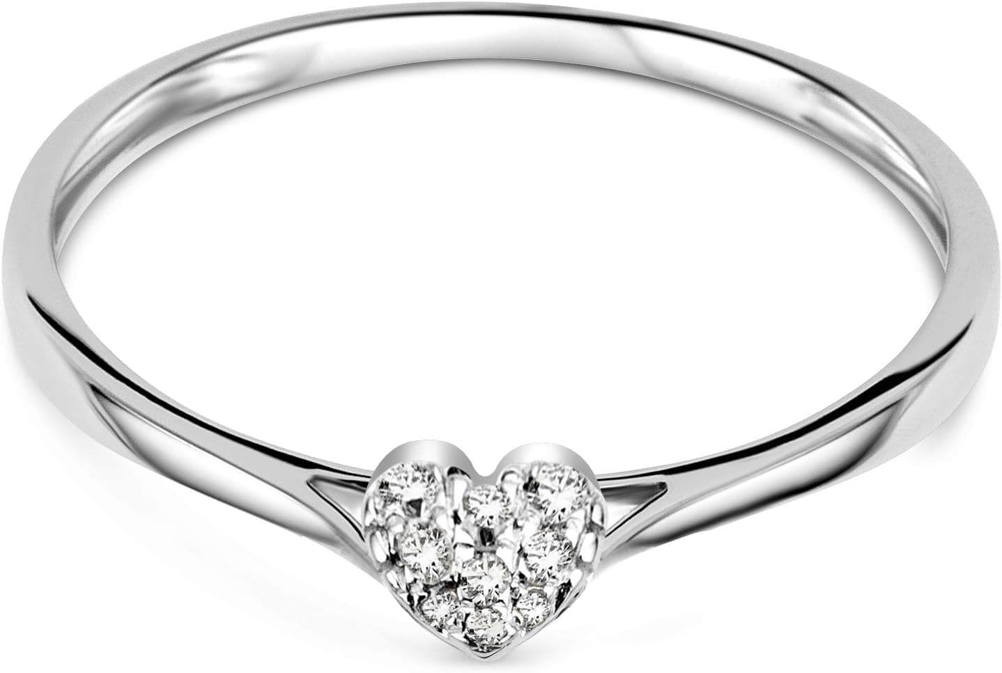 Anillo de compromiso con forma de corazón MIORE, foto 3