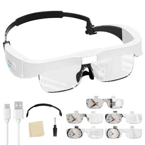 Gafas lupa con luz LED ARTDOT