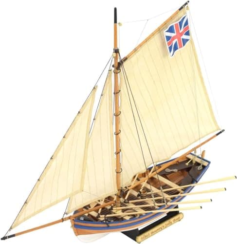 Piezas de madera del bote HMS Bounty
