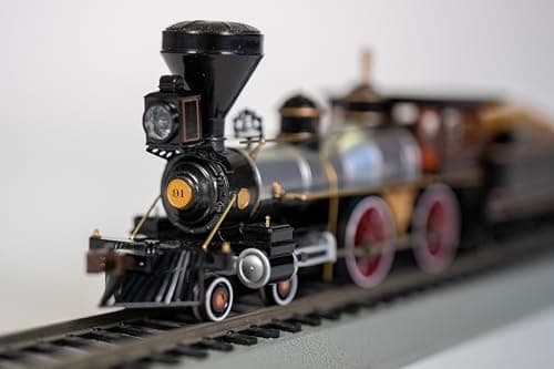 Lateral de la locomotora Bachmann Santa Fe H0