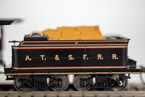 Chimenea y cabina de la locomotora Bachmann