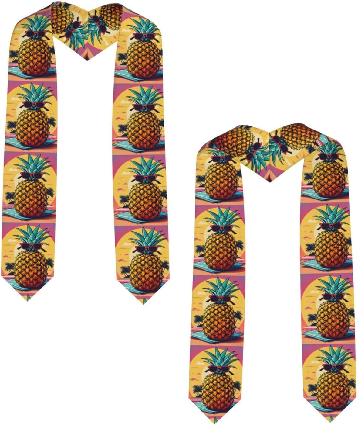 Banda de Graduación con Estampado de Piña Playera, foto 2