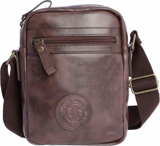 Bandolera de piel para hombre, de Coronel Tapiocca