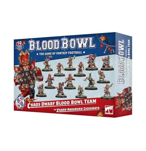 Equipo Enanos del Caos The Zharr-Naggrund Zigurats, Blood Bowl