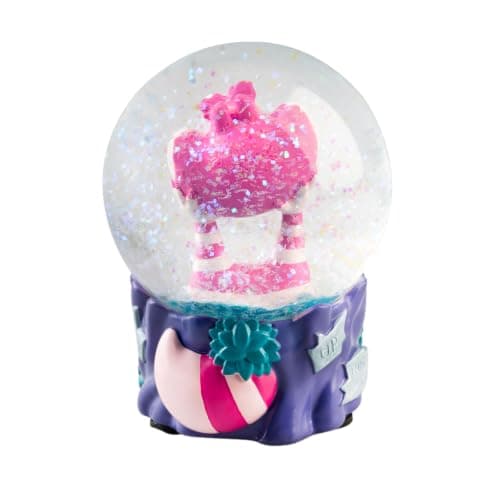 Bola de Nieve de Alicia en el País de las Maravillas junto a su caja