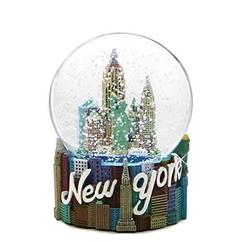 Detalle de la Bola de Nieve del Skyline de Nueva York