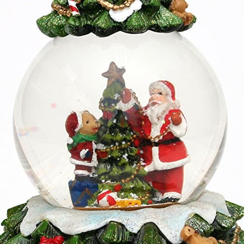 Bola de Nieve XXL Árbol con Tren, otro ángulo