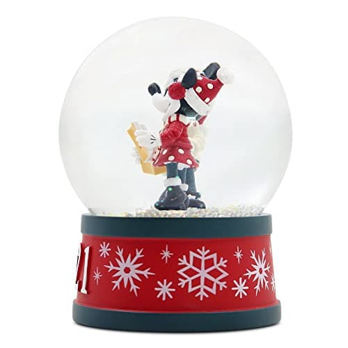 Detalle de la Bola de Nieve Disney de Mickey y Minnie