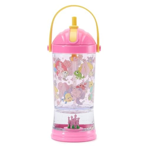 Vaso con Bola de Nieve de Princesas Disney, otro ángulo
