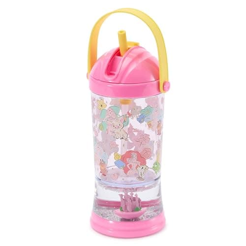 Detalle de la base de bola de nieve del vaso de Princesas Disney