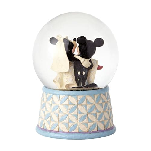 Detalle de la Bola de Nieve de Boda de Mickey y Minnie