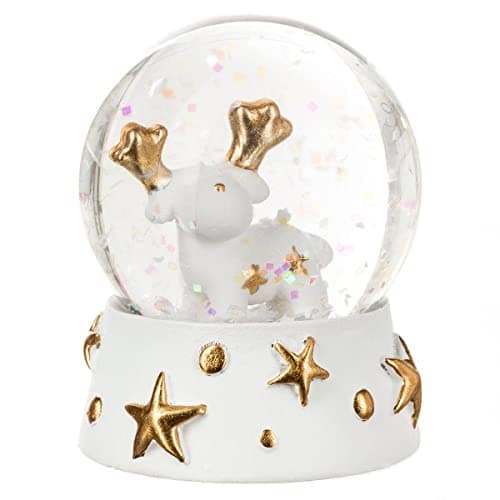 Bola de nieve pequeña con diseño de reno
