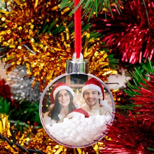 Bola de Navidad Personalizada Made in Gift, otro ángulo