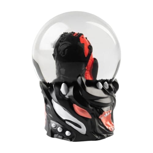 Bola de Nieve de Marvel Venom junto a su caja