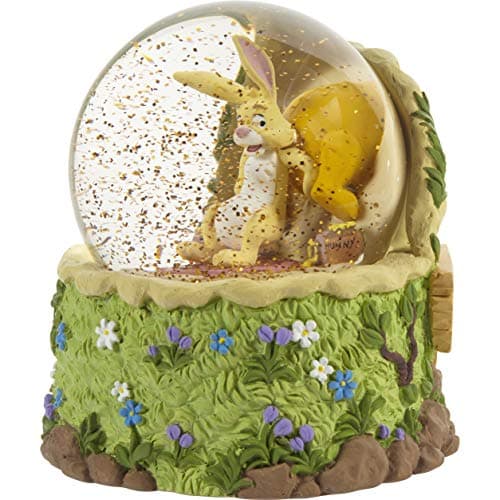 Detalle de la base musical de la Bola de Nieve de Winnie the Pooh