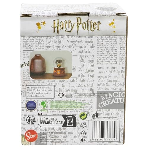 Detalle de la base de la Bola de Nieve de Harry Potter