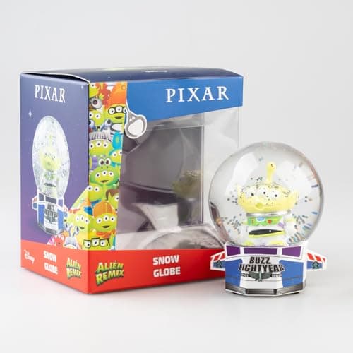 Bola de Nieve de Toy Story junto a su caja