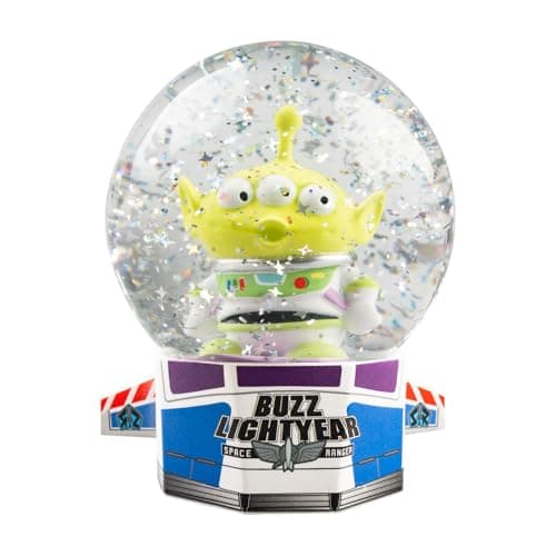 Bola de nieve de Toy Story con el Alien vestido de Buzz Lightyear, en resina y cristal