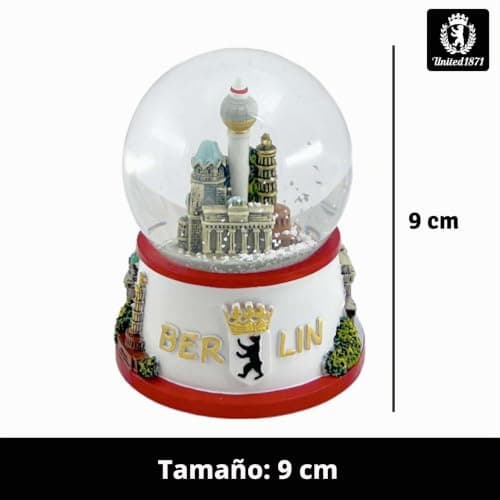 Detalle de la caja de regalo de la Bola de Nieve de Berlín