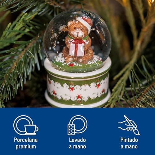 Detalle de la Bola de Nieve del Oso Villeroy y Boch