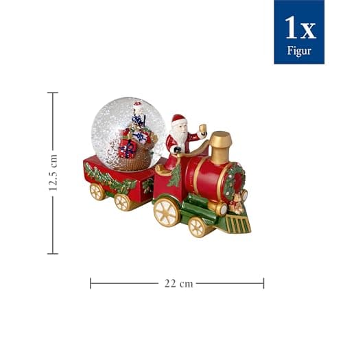 Detalle de la Bola de Nieve del Tren Villeroy y Boch